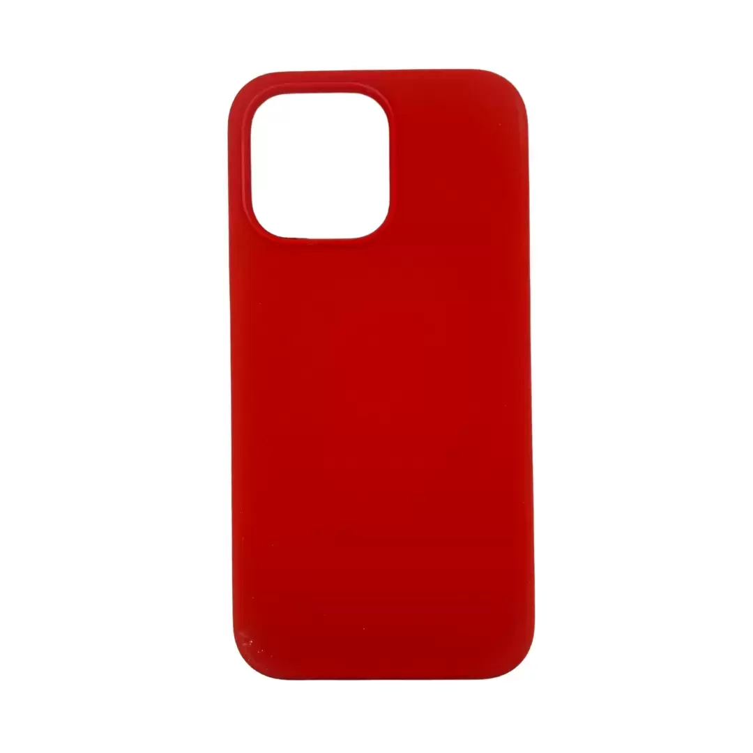 iPhone 12 Pro Max Soft Touch Case Red