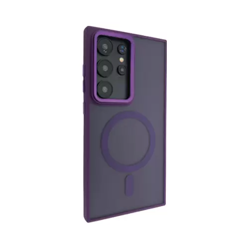 Samsung S24 Ultra MagSafe Cam Smoke Twotone Eco Dark Purple