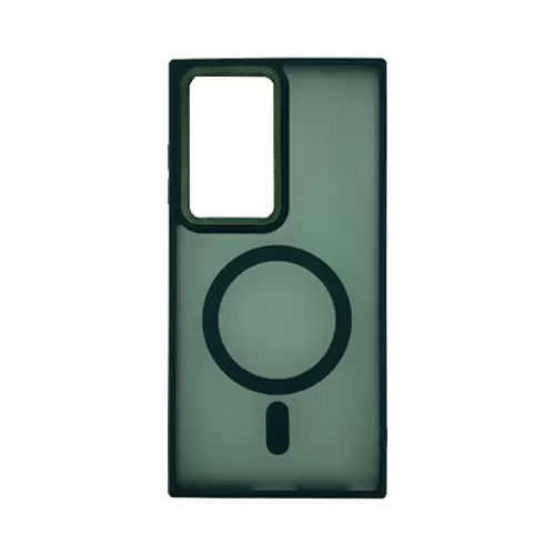 Samsung S24 Ultra MagSafe Cam Smoke Twotone Eco Dark Green