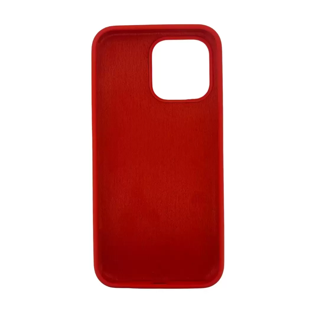 iPhone 14 Pro Soft Touch Case Red