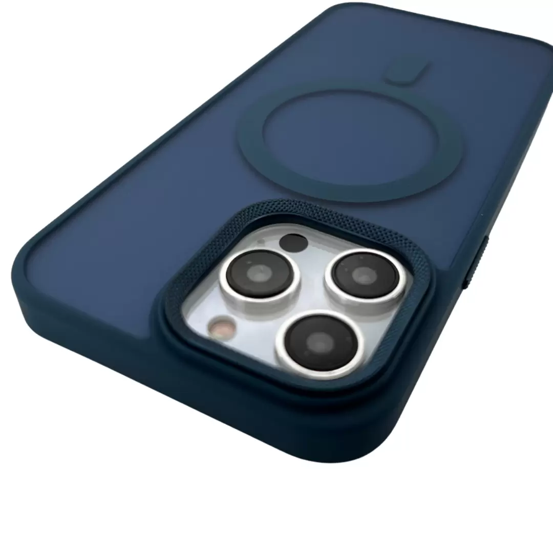 iPhone 12/iPhone 12 Pro MagSafe Cam Smoke Twotone Eco Royal Blue