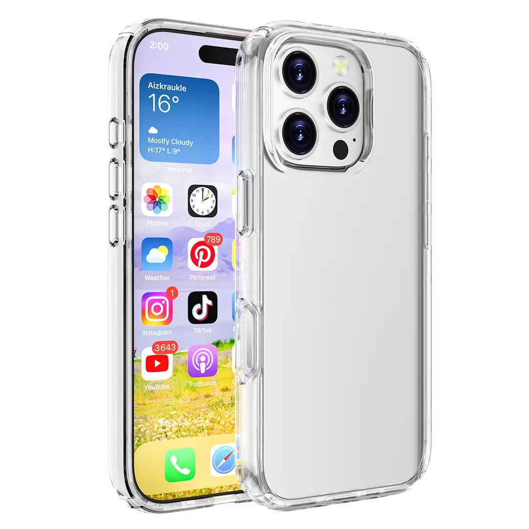 iPhone 14 Pro Fleck Case Crystal Clear