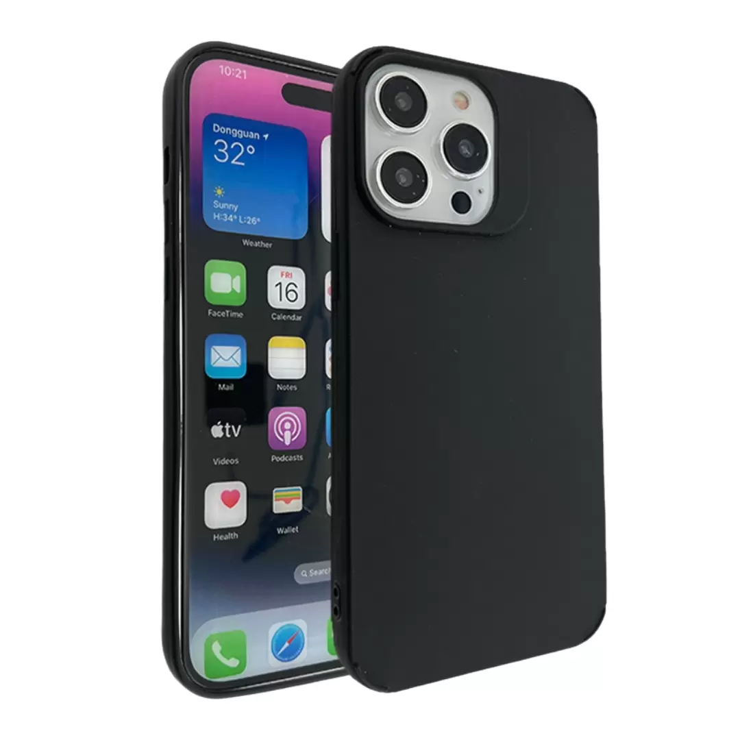 iPhone 15/iPhone 14/iPhone 13 Soft Touch Eco Black