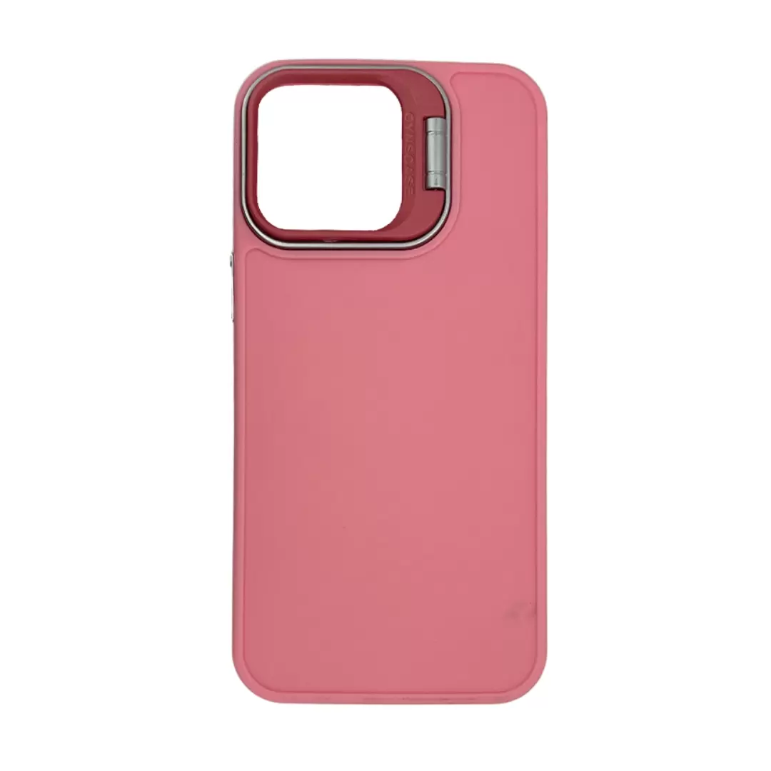 iPhone 15 Plus/iPhone 14 Plus Camera Stand Eco Case Pink