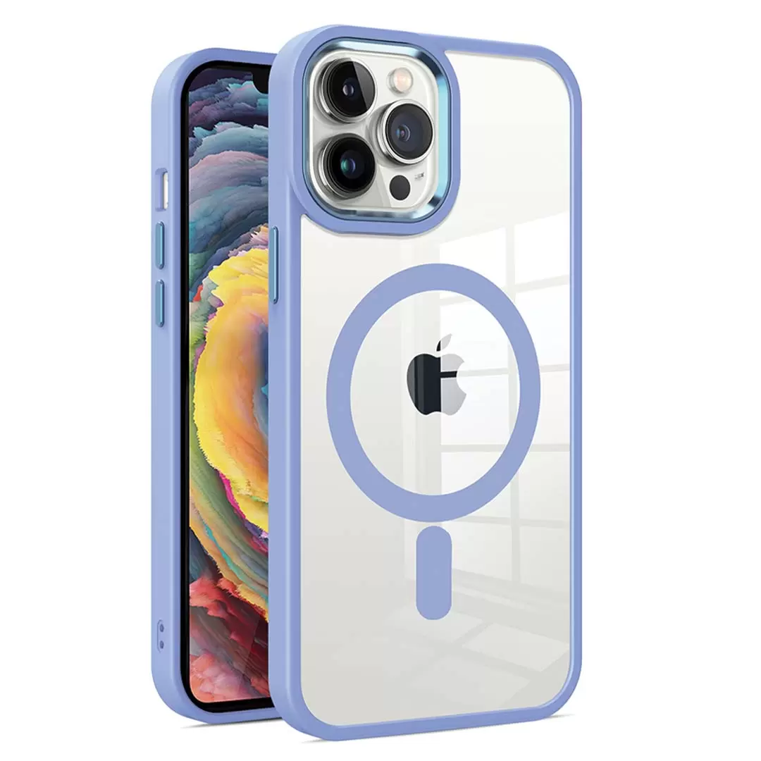 iPhone 15 Plus/iPhone 14 Plus MagSafe Clear Twotone Eco Blue