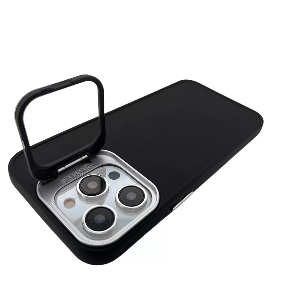 iPhone 15 Pro Max/iPhone 14 Pro Max Camera Stand Eco Case Black