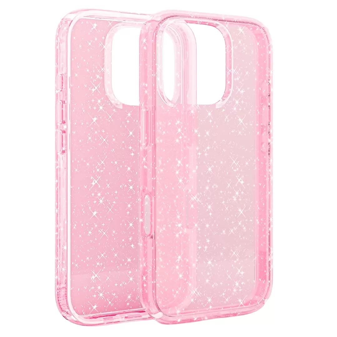 iPhone 12 Mini (5.4) Fleck Glitter Case Pink