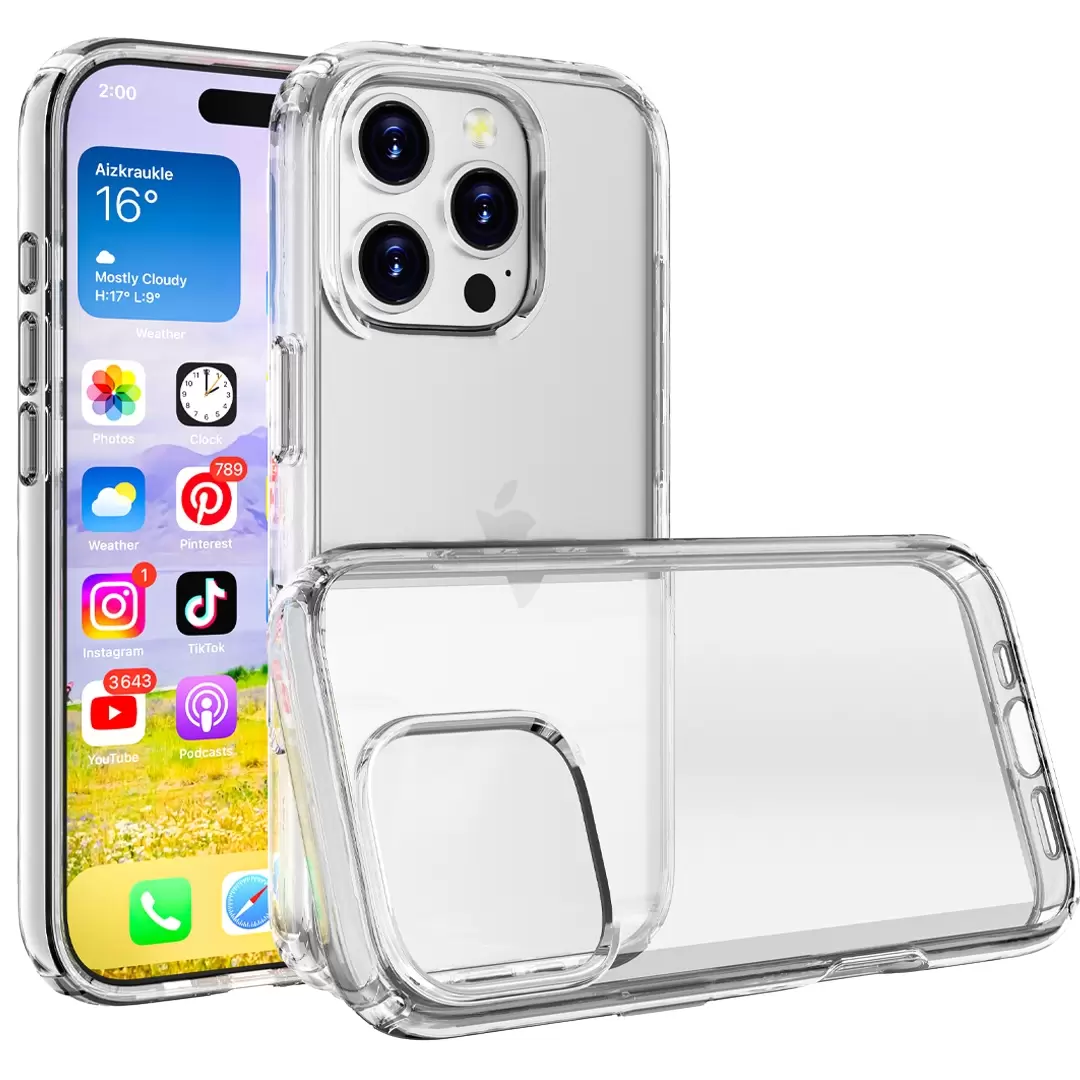 iPhone 14 Pro Fleck Case Crystal Clear