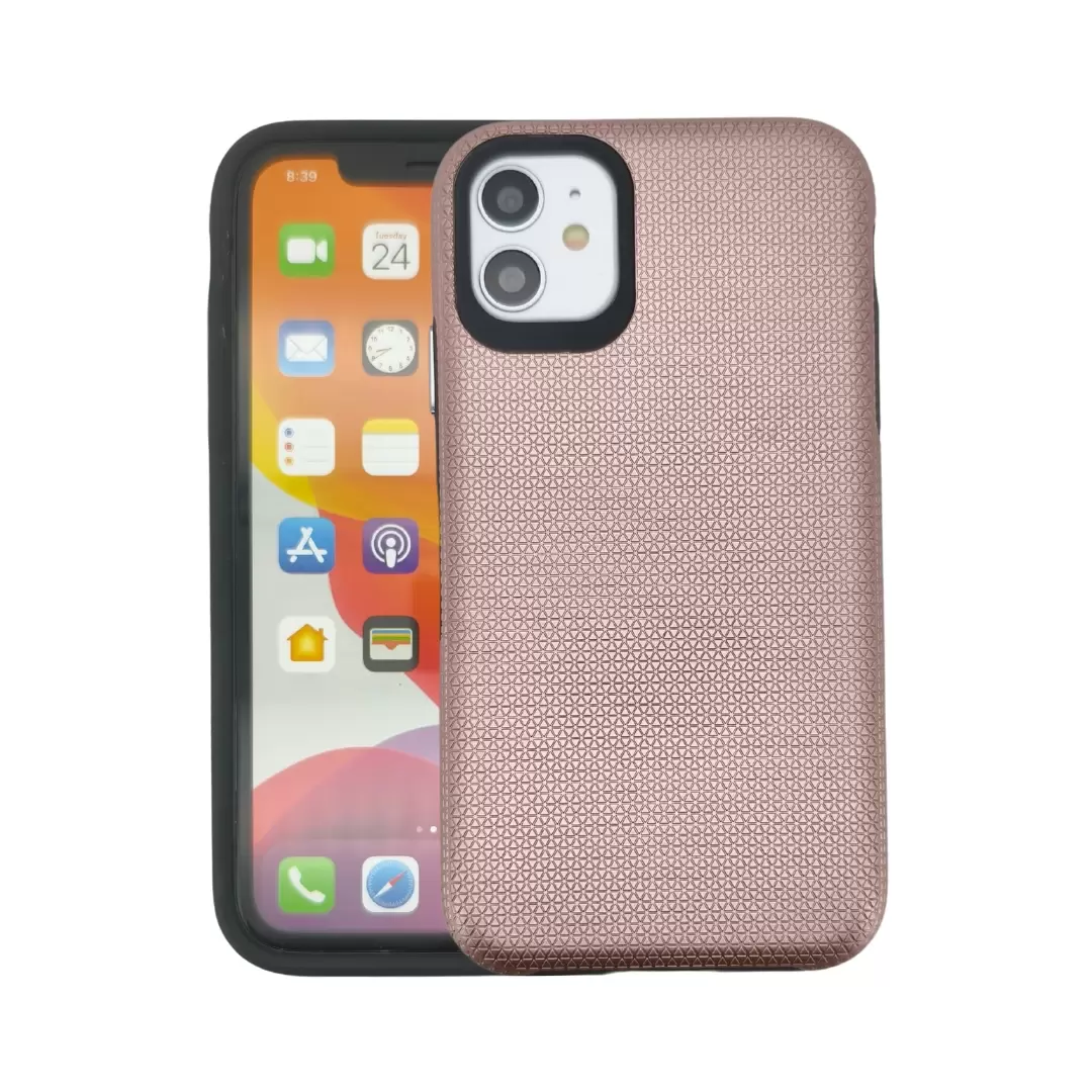 iPhone 11 Rugged Case Rose Gold