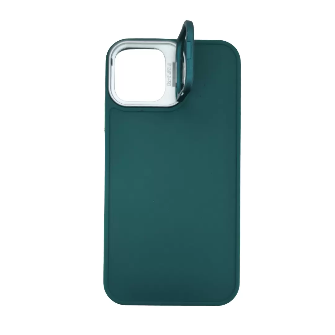 iPhone 11 Camera Stand Eco Case Dark Green