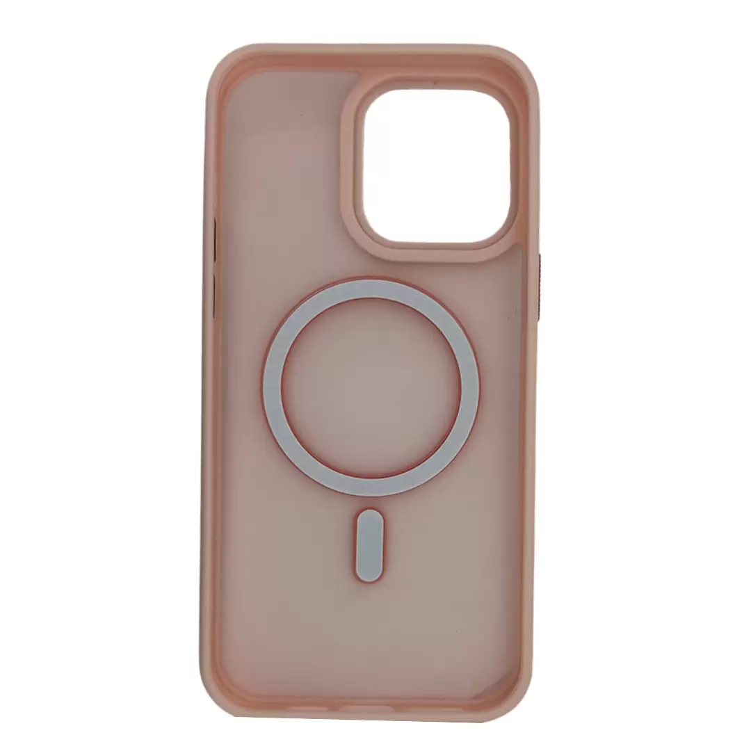 iPhone 15 Plus/iPhone 14 Plus MagSafe Cam Smoke Twotone Eco Pink