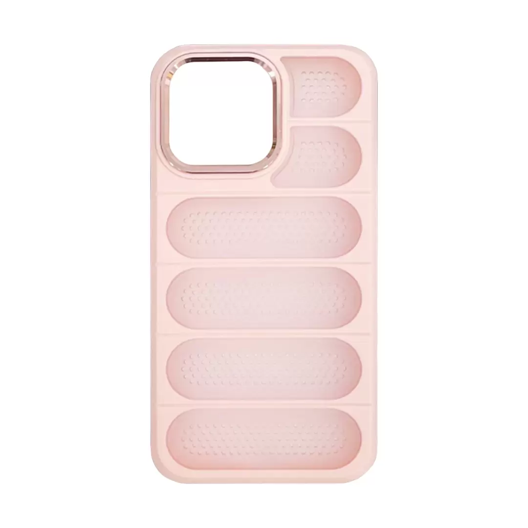 iPhone 16 Plus Mesh Cooling Case Pink