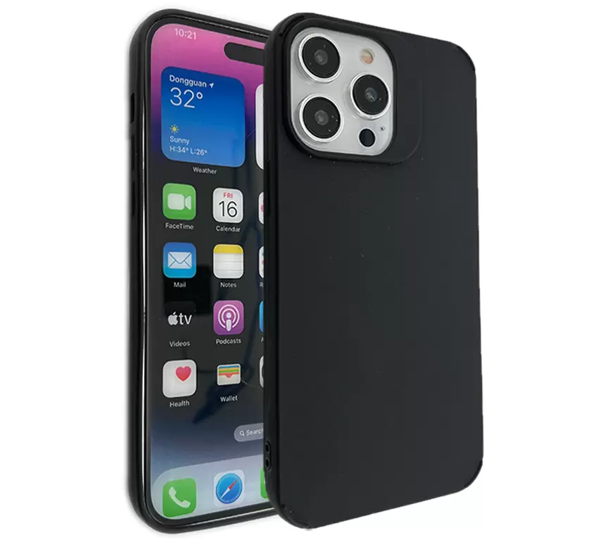 iPhone 15 Plus/iPhone 14 Plus Soft Touch Eco Black