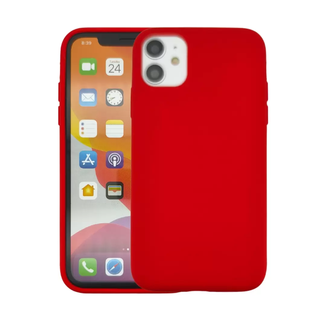 iPhone 11 Soft Touch Case Red