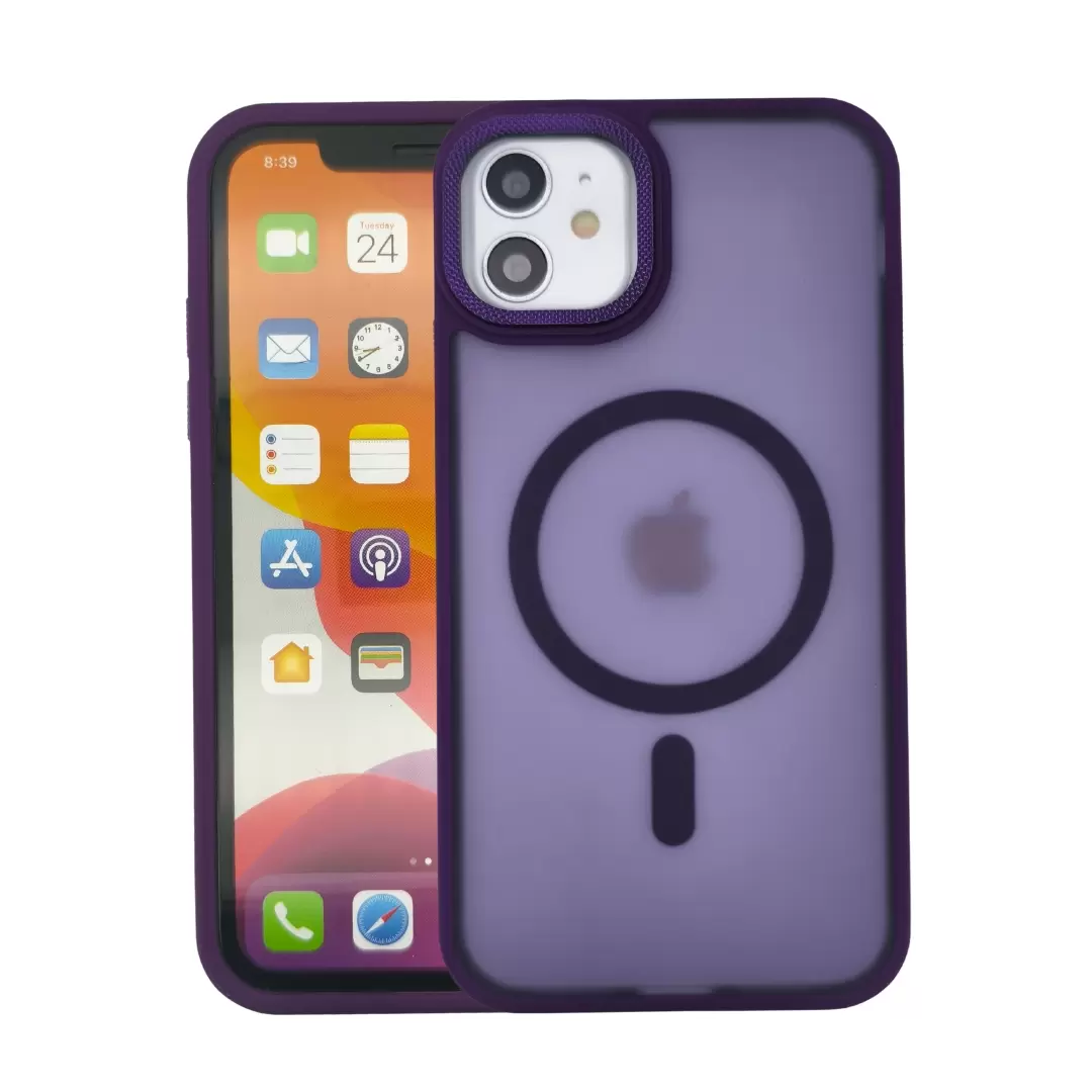 iPhone 11 MagSafe Cam Smoke Twotone Eco Dark Purple