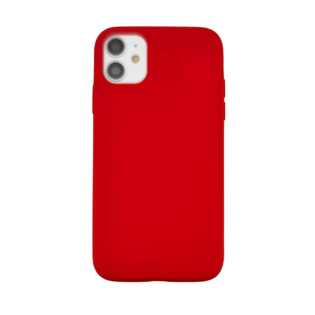 iPhone 11 Soft Touch Case Red