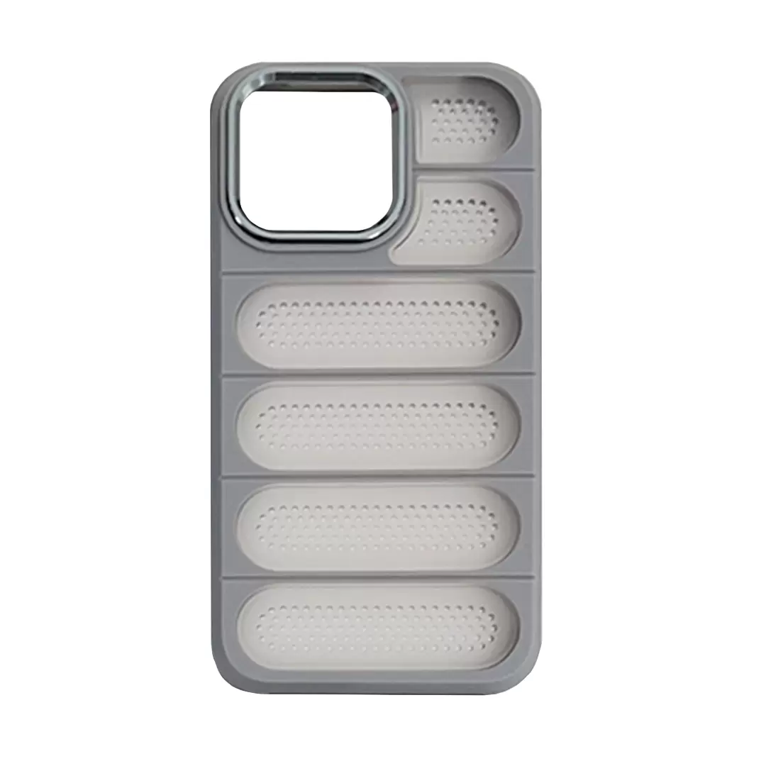 iPhone 16 Mesh Cooling Case Gray