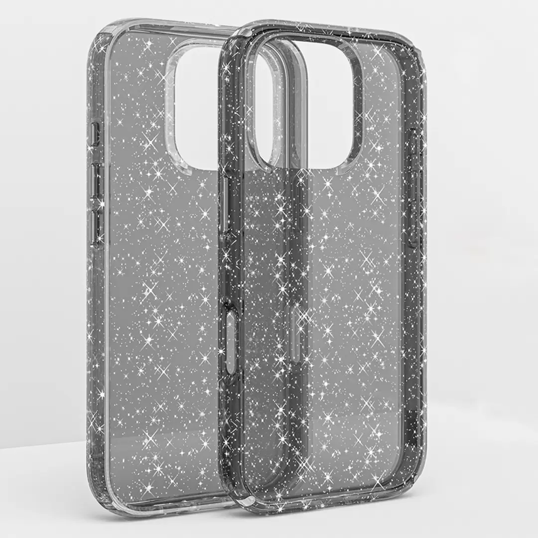 iPhone 11 Fleck Glitter Case Black